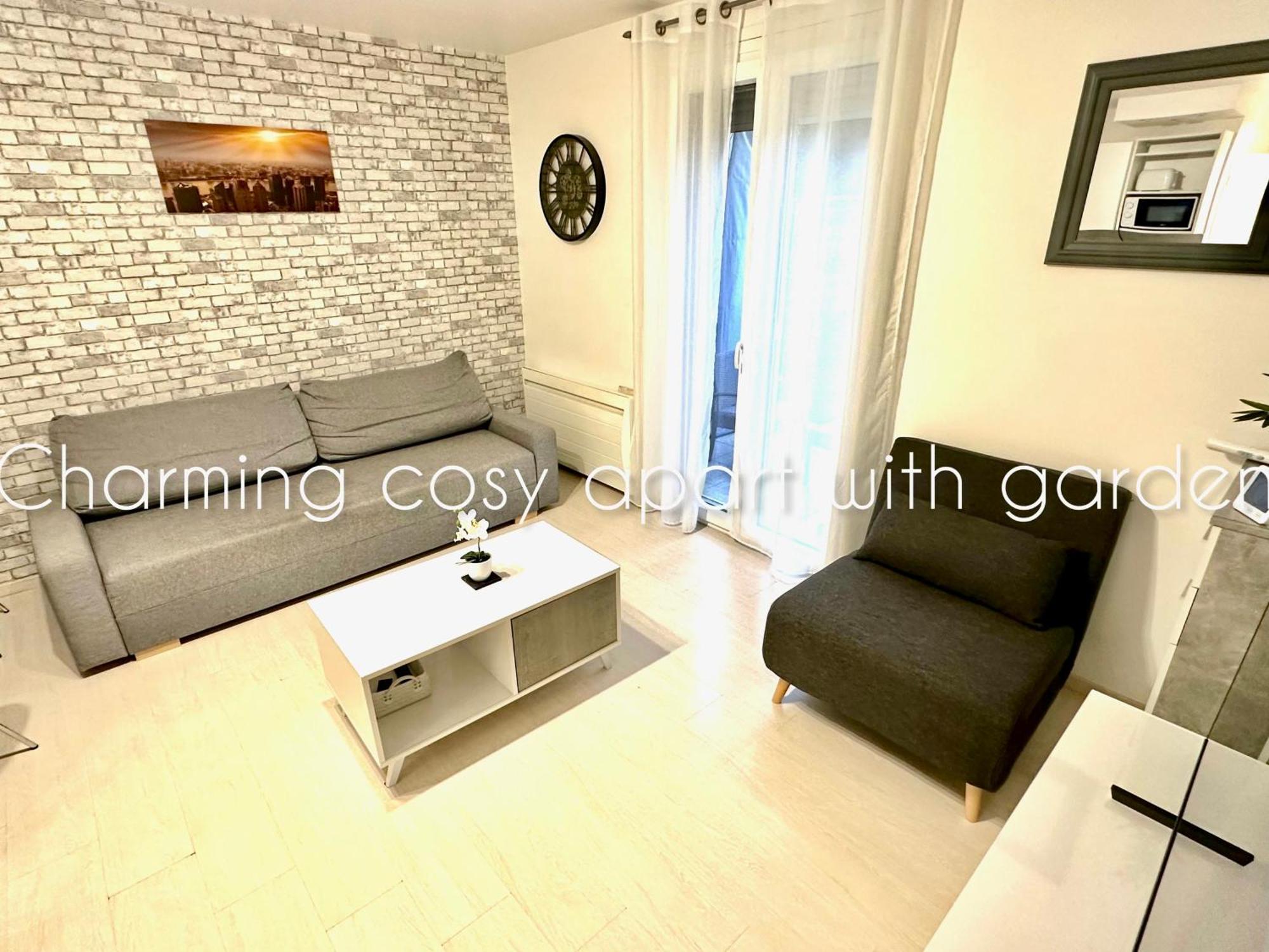 Charming Cosy Apart With Garden Free Parking Apartment Claye-Souilly Luaran gambar